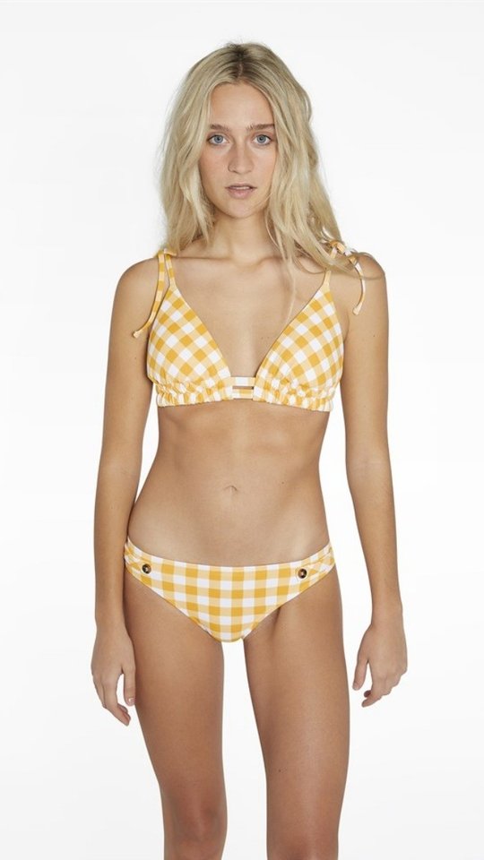 Купальник раздельный YELLOW PLAID