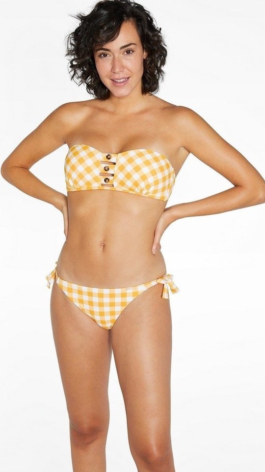 Купальник раздельный YELLOW PLAID