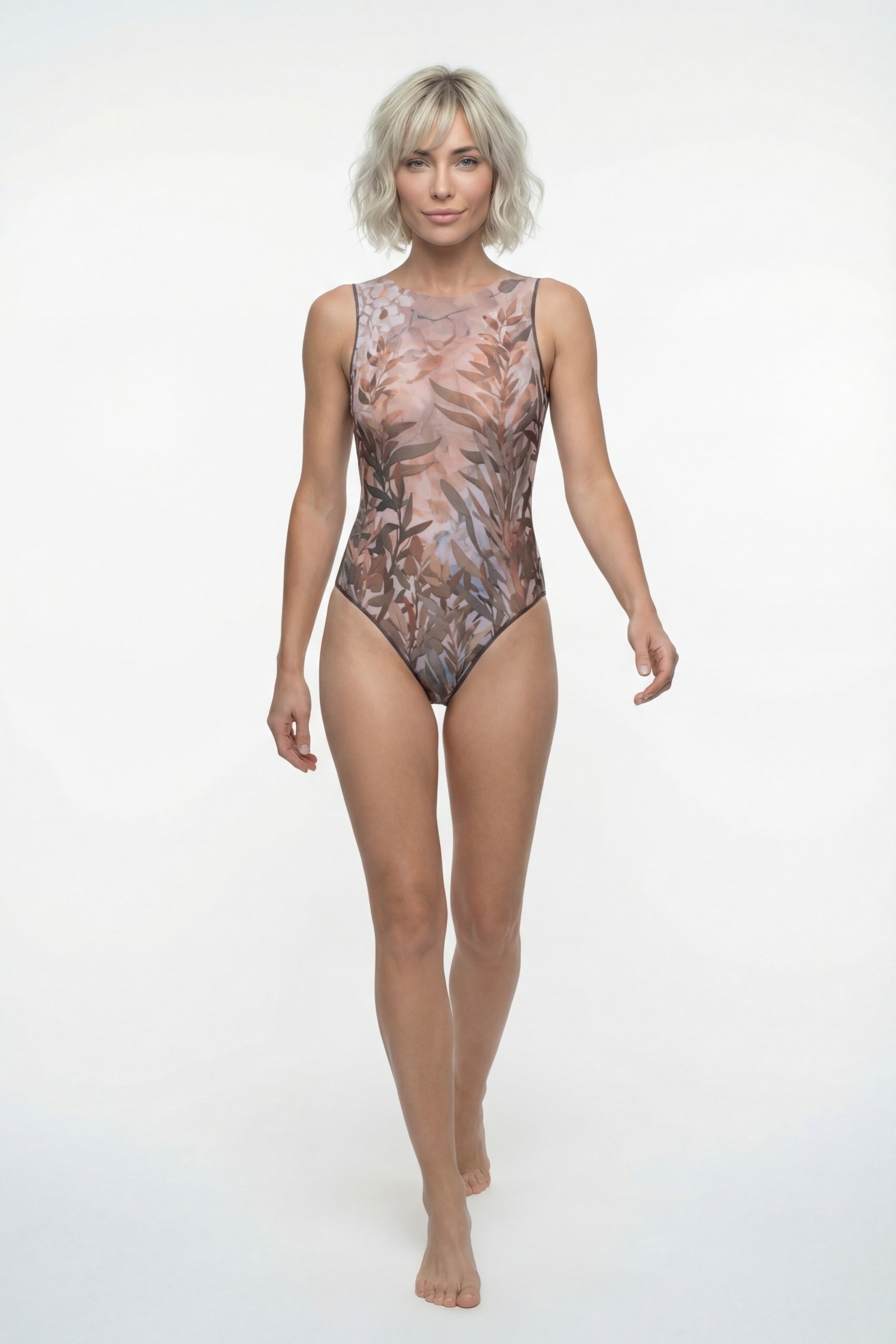 sku: 26001138 | Brand: RoDaSoleil  | Size: XSmall Small Medium Large XLarge  | Colors: Цветной  | Бренды RoDaSoleil | Купальники Слитные | Title: Слитный купальник ОЛИВКИ