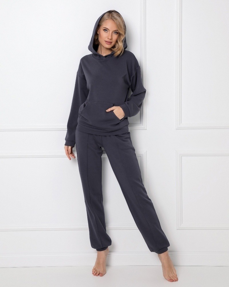 sku: KENNY GREY | Brand: Aruelle  | Size: XSmall Small Medium Large XLarge XXLarge  | Colors: Графит  | Бренды Aruelle | Домашняя одежда Костюмы | Title: Комплект с брюками KENNY GREY