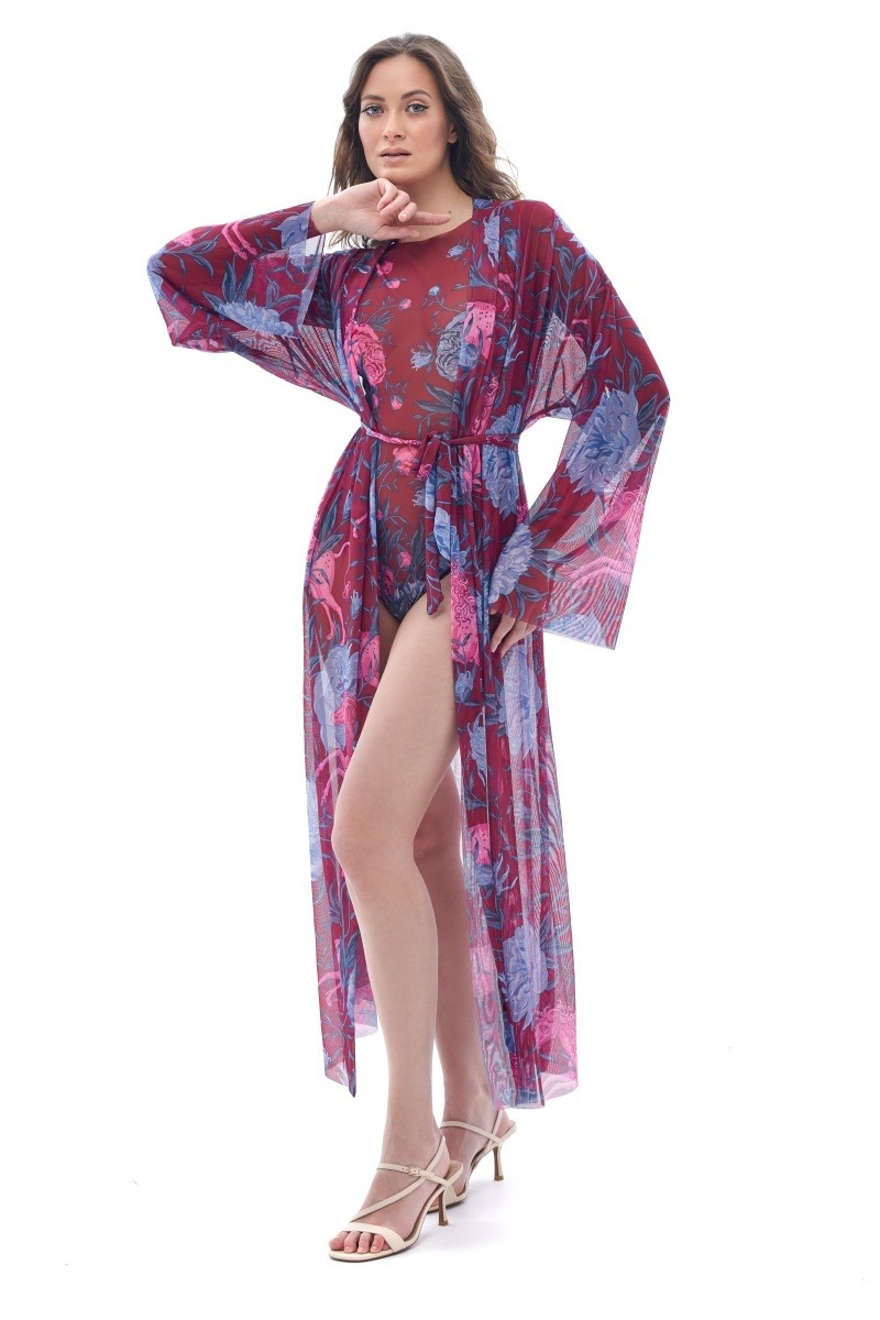 sku: 24003423 | Brand: RoDaSoleil  | Size: Onesize  | Colors: Цветной  | Бренды RoDaSoleil | Пляжная одежда | Title: Халат ПИОНЫ
