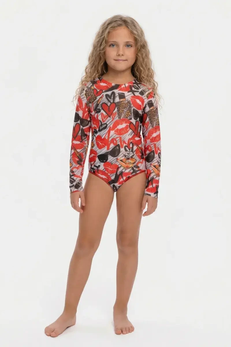 sku: 25002327 | Brand: RoDaSoleil  | Size: 104 110 116 122 128 134 140 146 152 158  | Colors: Цветной  | Бренды RoDaSoleil | Детские купальники | Title: Слитный купальник FASHION