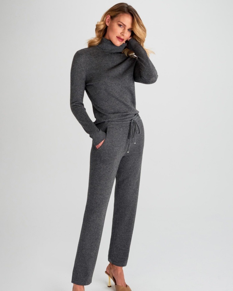sku: W22-00CH0510 | Brand: Marc Andre  | Size: 36 38 40 42 44 46  | Colors: Серый  | Бренды Marc&Andre | Кашемир Брюки | Title: Брюки ENTWINED