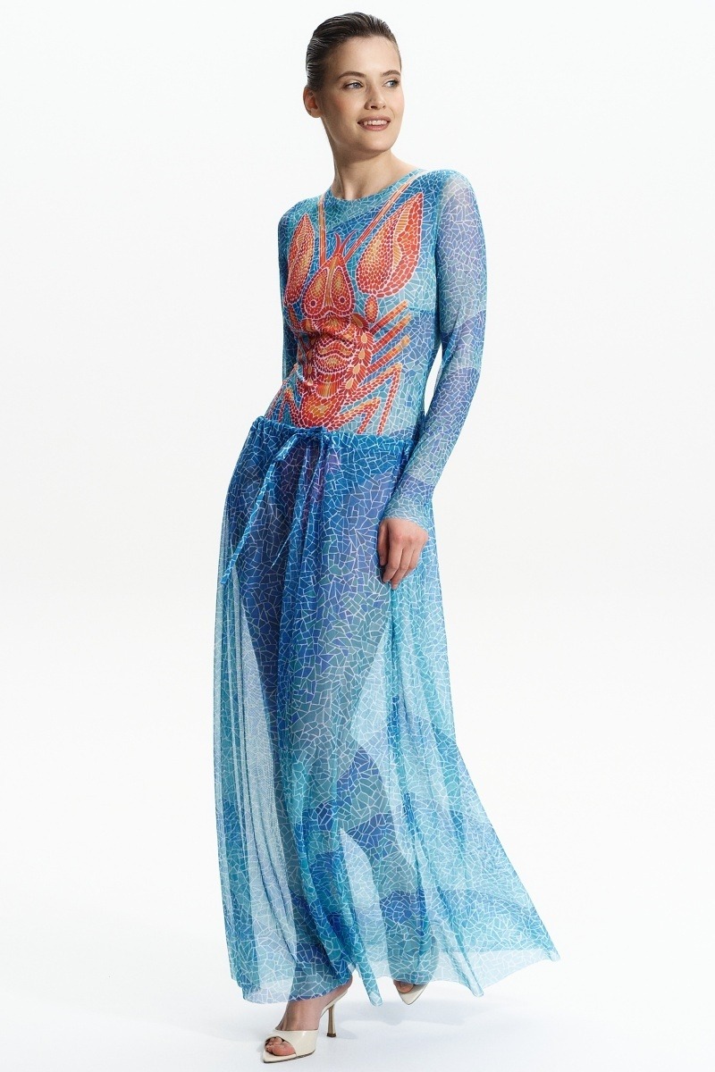 sku: 25000348 | Brand: RoDaSoleil  | Size: Onesize  | Colors: Цветной  | Бренды RoDaSoleil | Пляжная одежда | Title: Юбка ВОЛНА МОЗАИКА